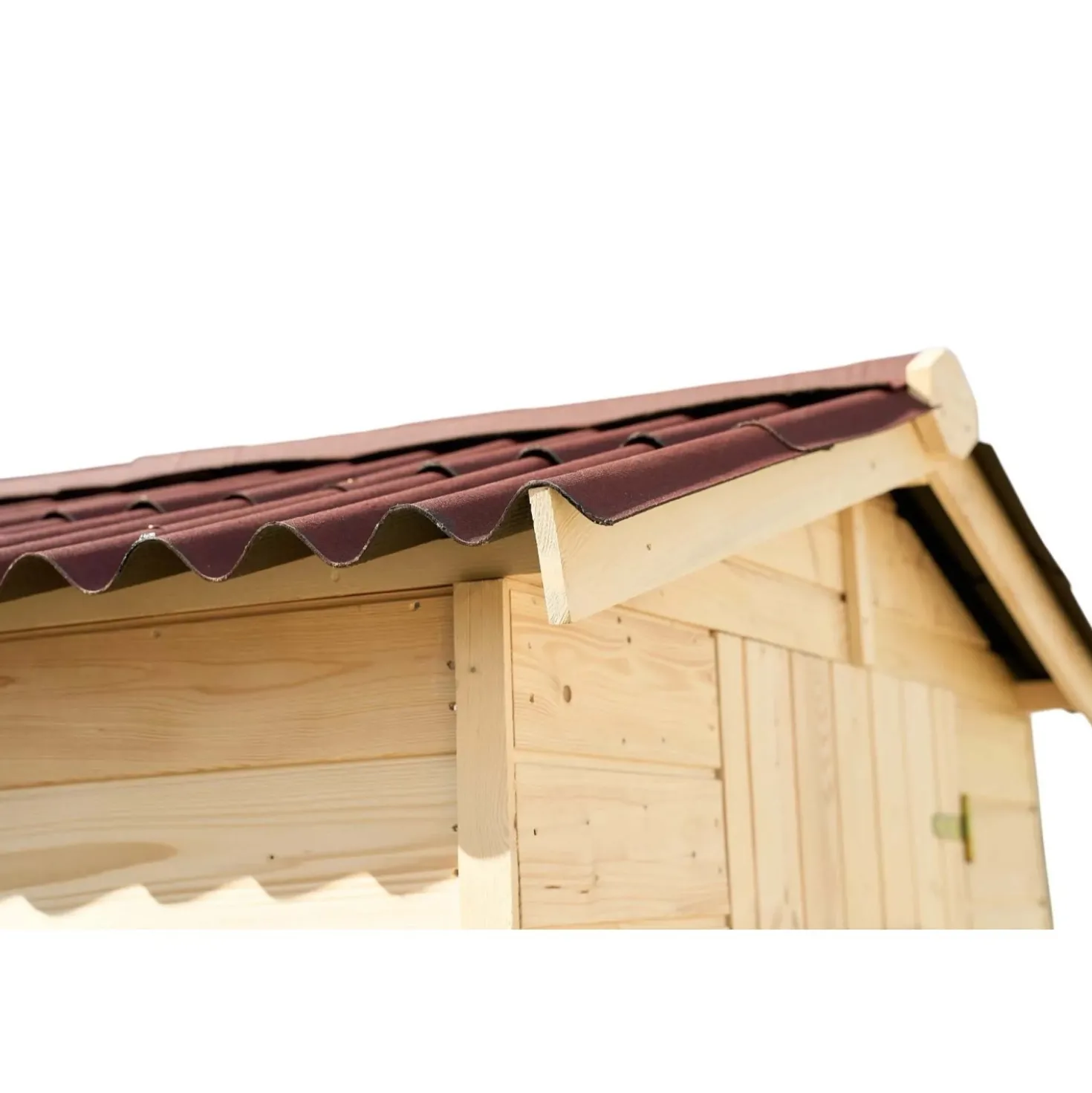 Casetta da giardino in legno sp 16 mm H204xL180xP187 cm