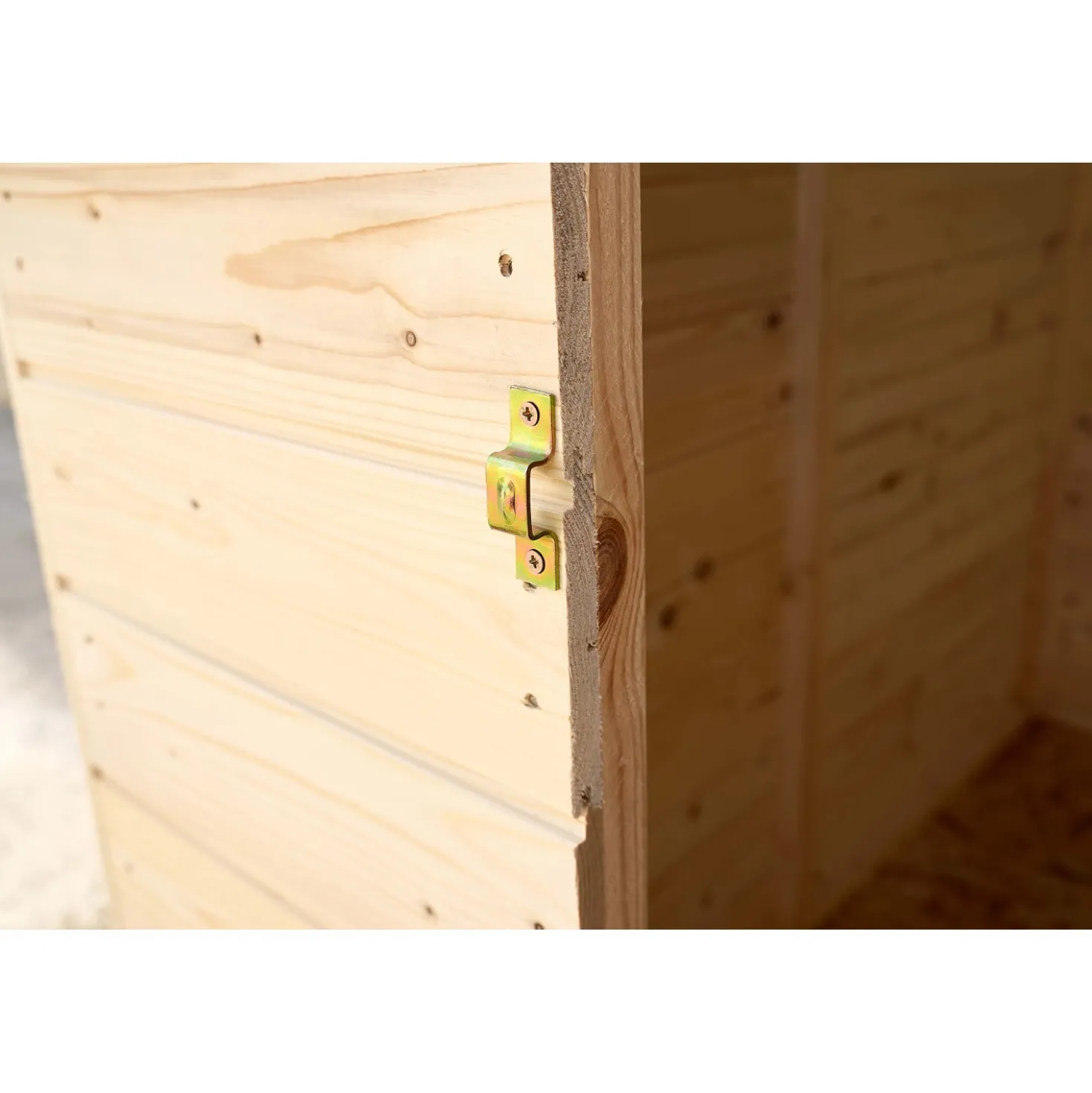 Casetta da giardino in legno sp 16 mm H204xL180xP187 cm