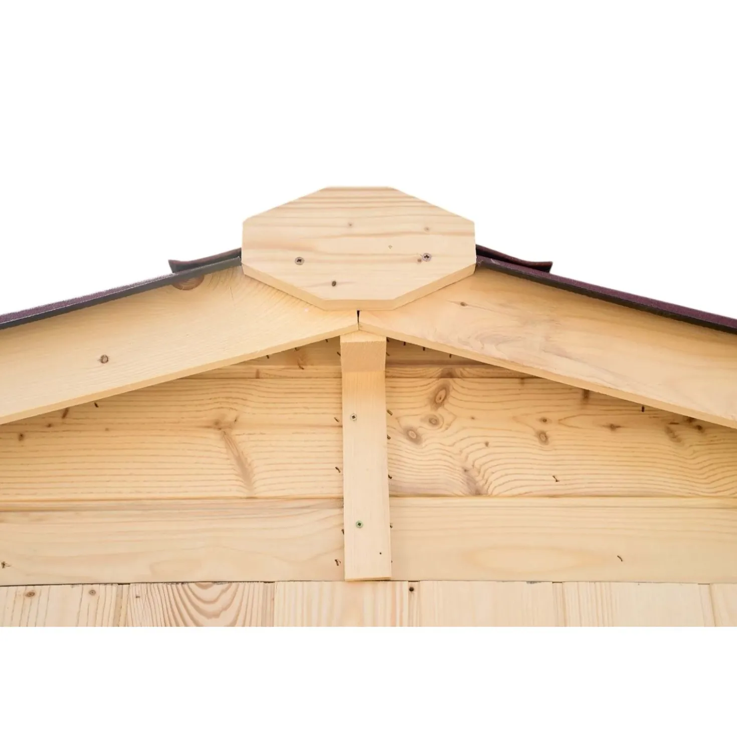 Casetta da giardino in legno sp 16 mm H204xL180xP187 cm