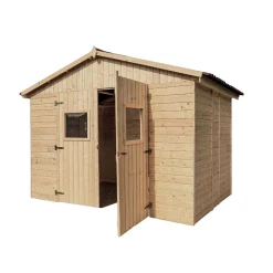 Casetta da giardino in legno sp 16 mm H226xL300xP220 cm