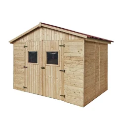 Casetta da giardino in legno sp 16 mm H226xL300xP220 cm