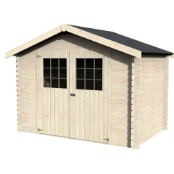 Casetta da giardino in legno Flosova sp 28 mm H232xL317xP213 cm