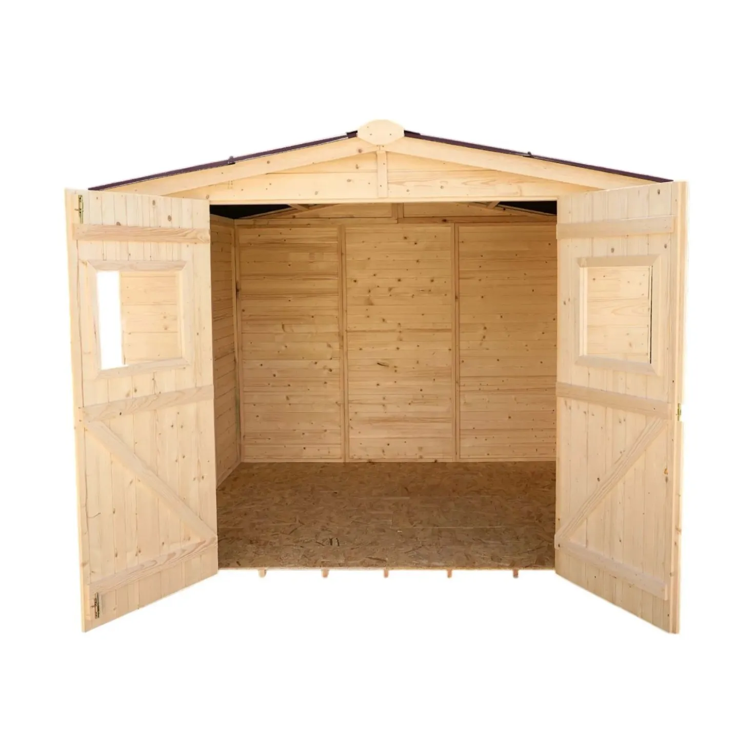 Casetta da giardino in legno sp 16 mm H210xL270xP267 cm