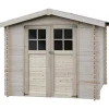 Casetta da giardino in legno Blockhaus Corinto sp 19 mm H203xL230xP213 cm