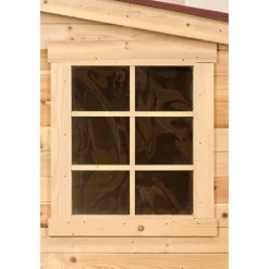 Casetta da giardino in legno sp 28 mm H207xL416xP504 cm