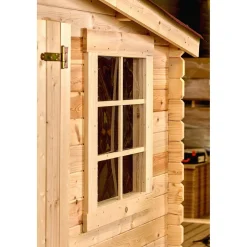 Casetta da giardino in legno sp 28 mm H207xL416xP504 cm