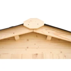 Casetta da giardino in legno sp 20 mm H197xL199xP205 cm