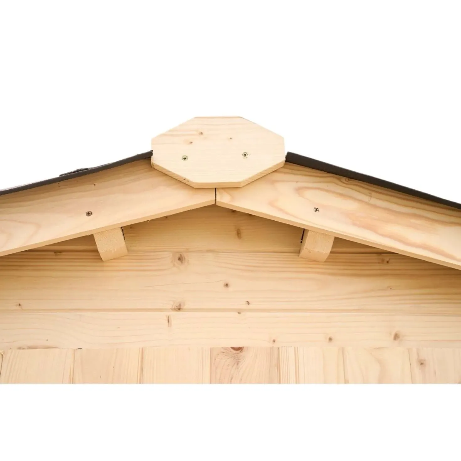 Casetta da giardino in legno con pavimento sp 20 mm H197xL199xP205 cm