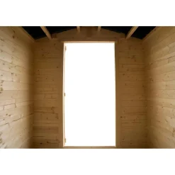 Casetta da giardino in legno con pavimento sp 20 mm H197xL199xP205 cm