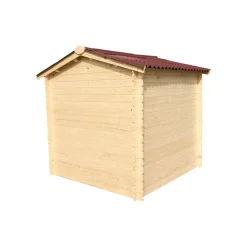 Casetta da giardino in legno con pavimento sp 20 mm H197xL199xP205 cm