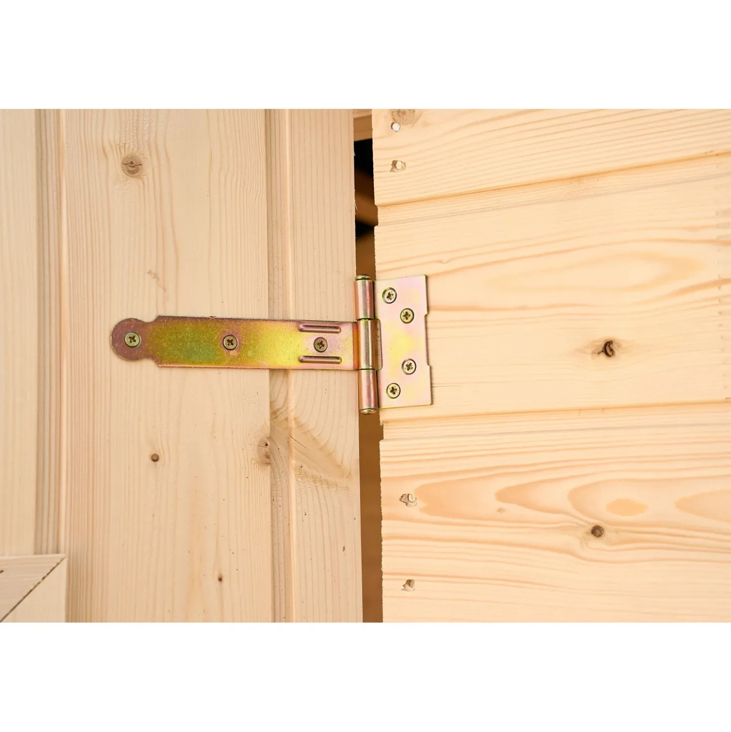 Casetta da giardino in legno sp 16 mm H204xL180xP145 cm