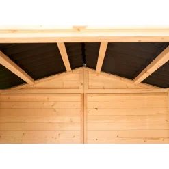 Casetta da giardino in legno sp 16 mm H204xL180xP145 cm