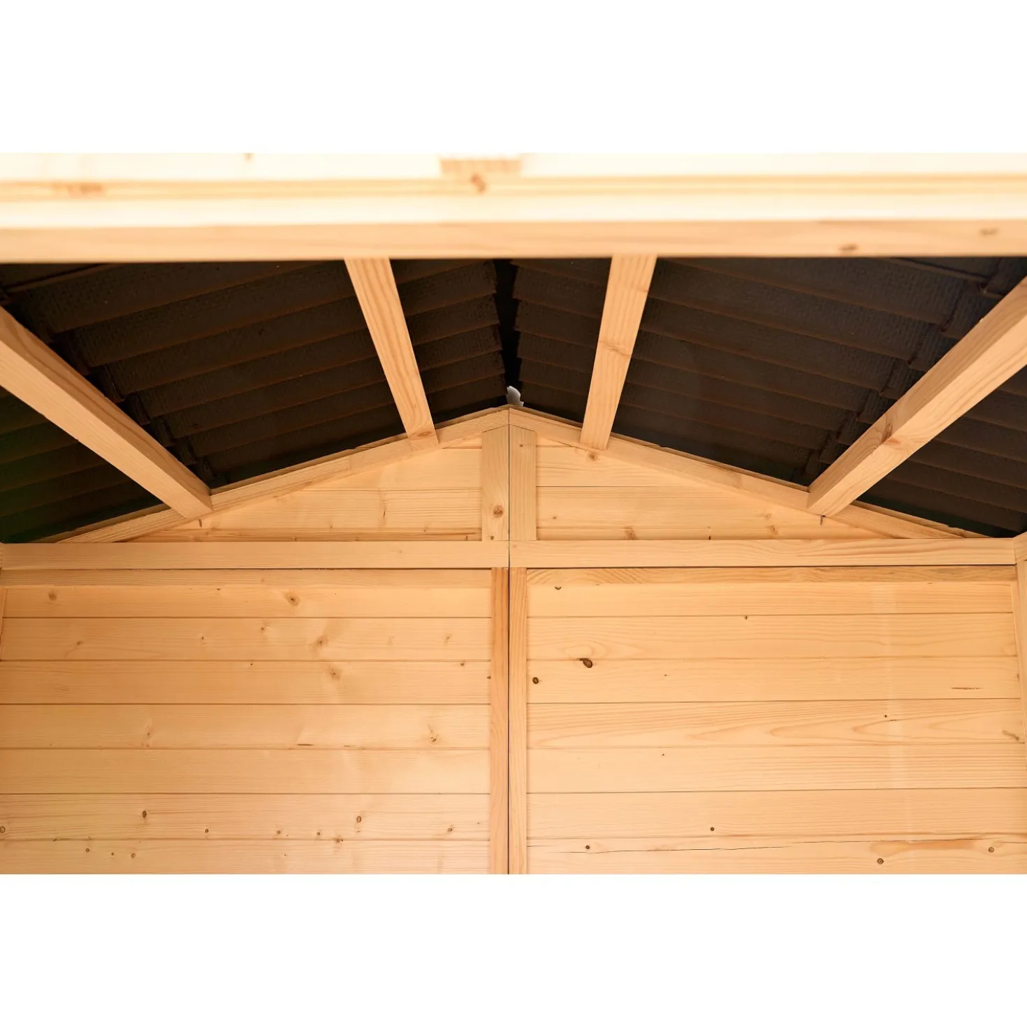 Casetta da giardino in legno sp 16 mm H204xL180xP145 cm