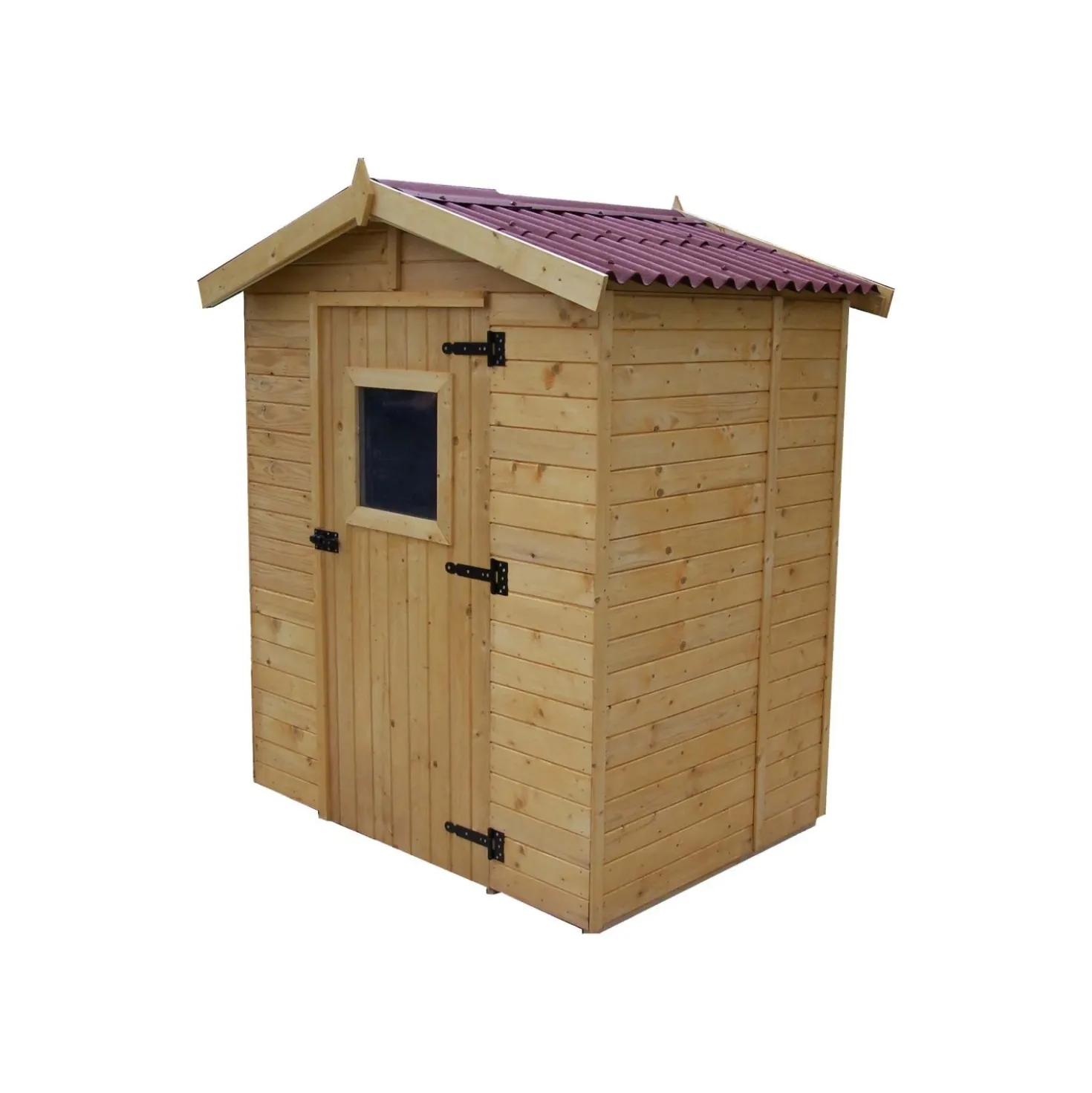 Casetta da giardino in legno sp 16 mm H204xL180xP145 cm