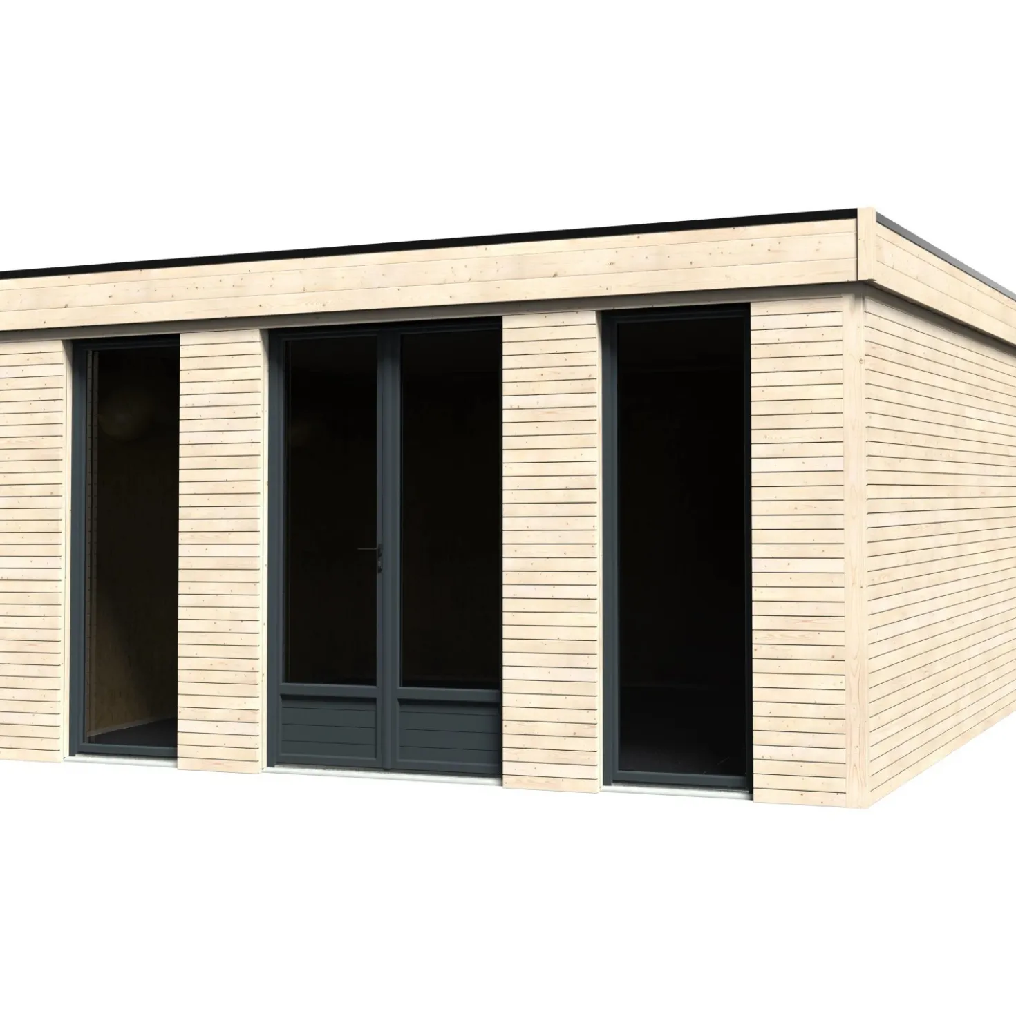 Casetta da giardino in legno semi-abitabile H250xL497xP497 cm 21,34 m²