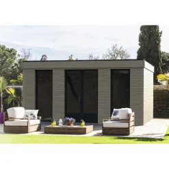 Casetta da giardino in legno semi-abitabile H250xL497xP497 cm 21,34 m²