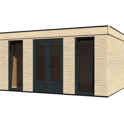 Casetta da giardino in legno semi-abitabile H250xL497xP365 cm 15,25 m²