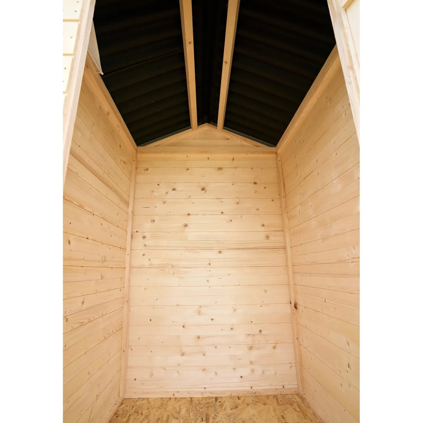 Casetta da giardino in legno sp 16 mm H203xL136xP146 cm