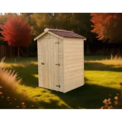 Casetta da giardino in legno sp 16 mm H203xL136xP146 cm