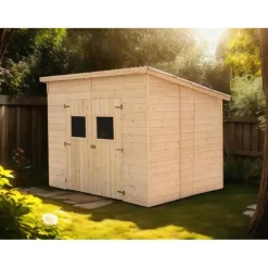 Casetta da giardino in legno sp 16 mm H220xL320xP220 cm