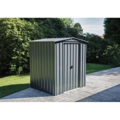 Casetta da giardino in metallo CA004 183x154x193 cm