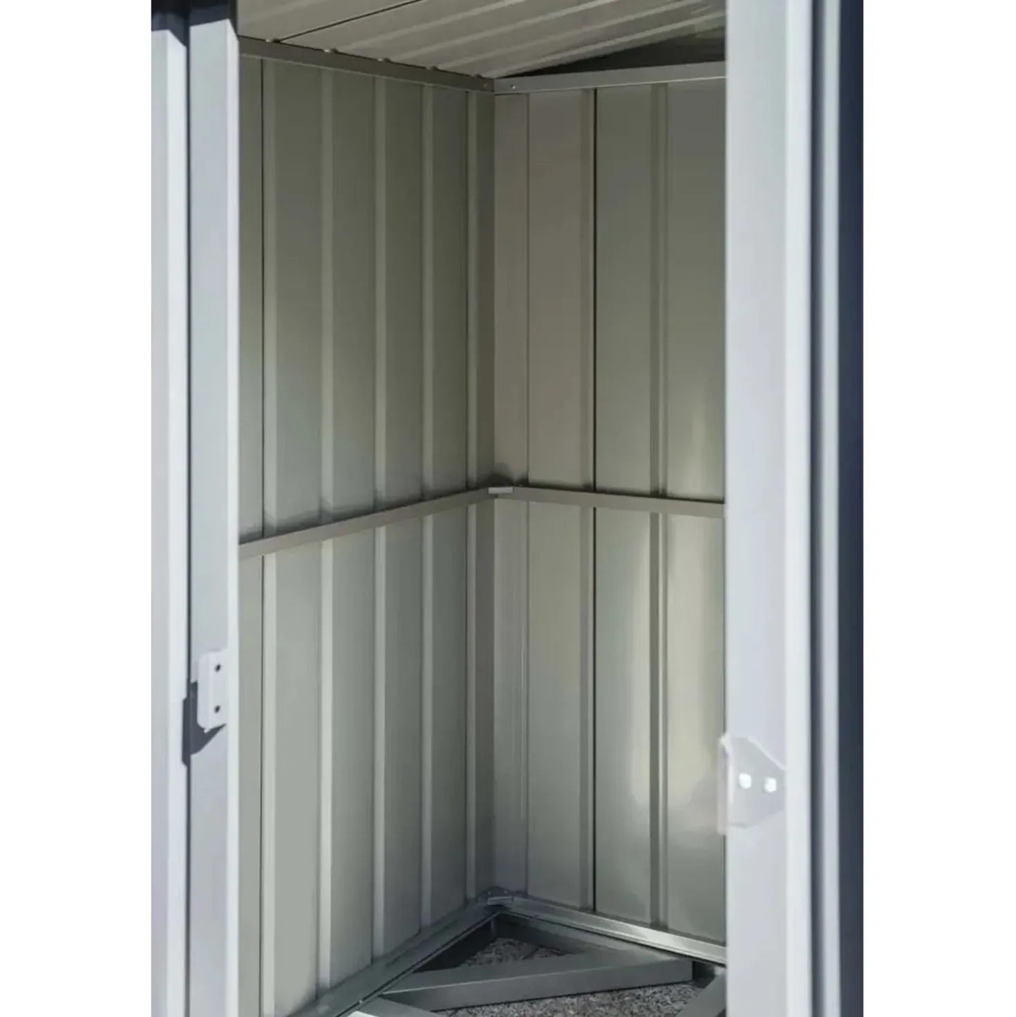 Casetta da giardino in metallo CA004 183x154x193 cm