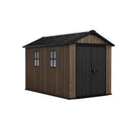 Casetta da giardino in plastica Keter Apex sp.20 mm marrone scuro 6,8 m²
