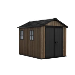 Casetta da giardino in plastica Keter Apex sp.20 mm marrone scuro 5,2 m²