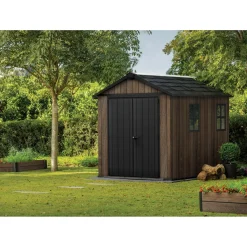 Casetta da giardino in plastica Keter Apex sp.20 mm marrone scuro 5,2 m²