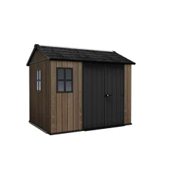 Casetta da giardino in plastica Keter Apex sp.20 mm marrone scuro 5,2 m²