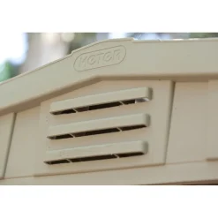 Casetta da giardino in plastica Keter Factor sp 1,6 mm marrone 3,39 mq