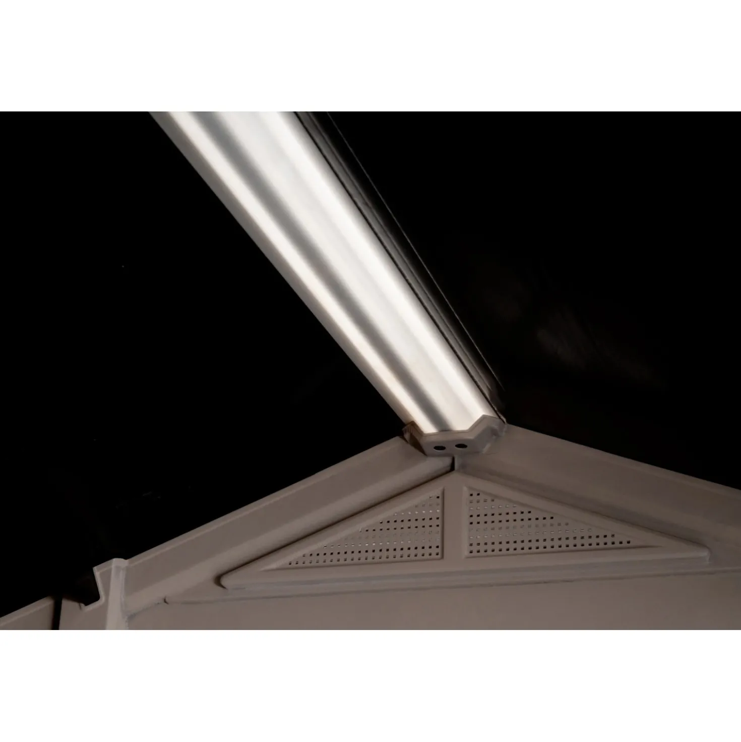 Casetta da giardino in plastica Keter Factor sp 1,6 mm marrone 3,39 mq