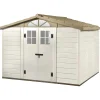 Casetta da giardino in PVC Tuscany Evo sp. 20 mm beige 8,06 m²