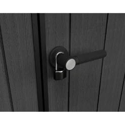 Casetta da giardino in resina Keter Oakland sp. 20 mm grigio 4,5 m²