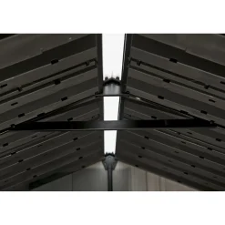 Casetta da giardino in resina Keter Oakland sp. 20 mm grigio 4,5 m²