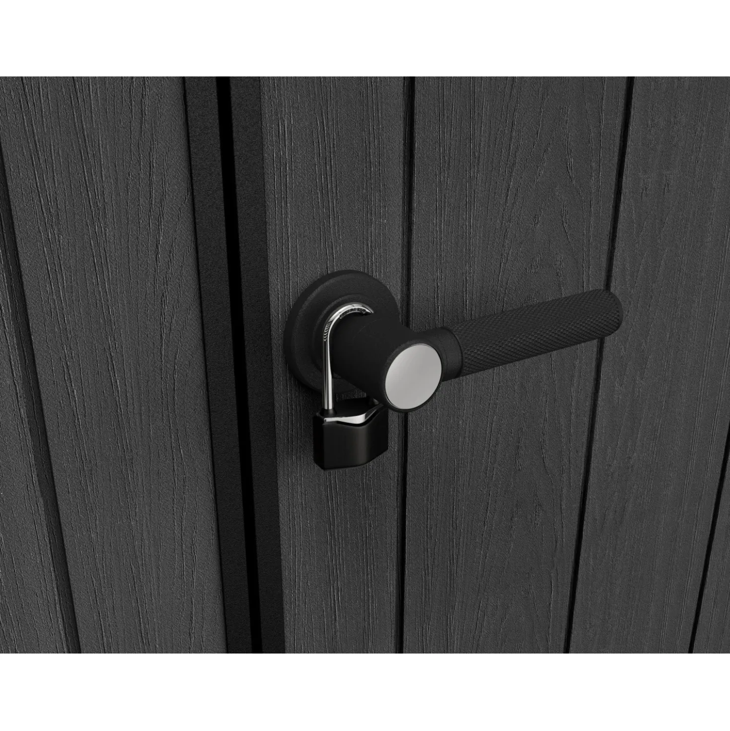 Casetta da giardino in resina Keter Oakland sp. 20 mm grigio 4,5 m²