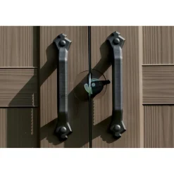 Casetta da giardino in resina Keter Factor sp. 16 mm beige 4,67 m²