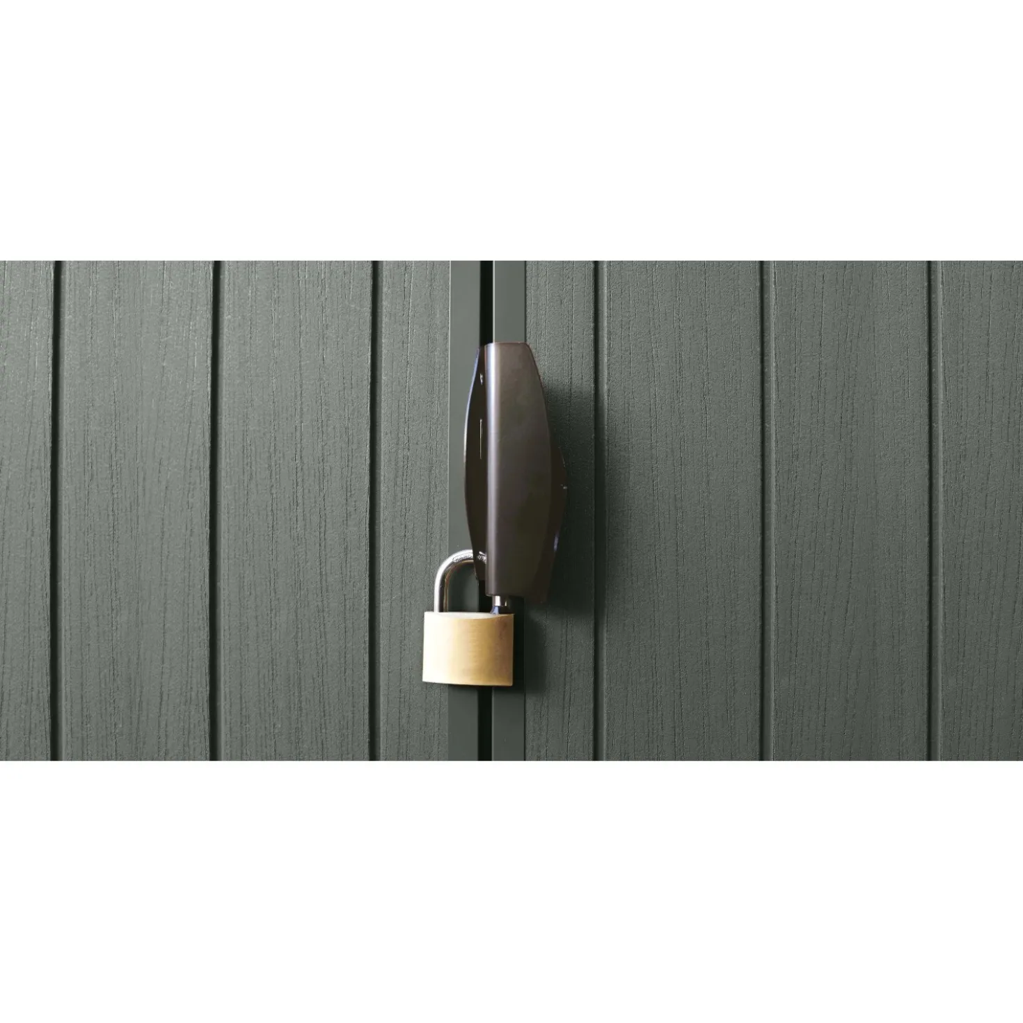 Casetta da giardino in resina Keter Darwin sp. 16 mm verde 3,47 m²