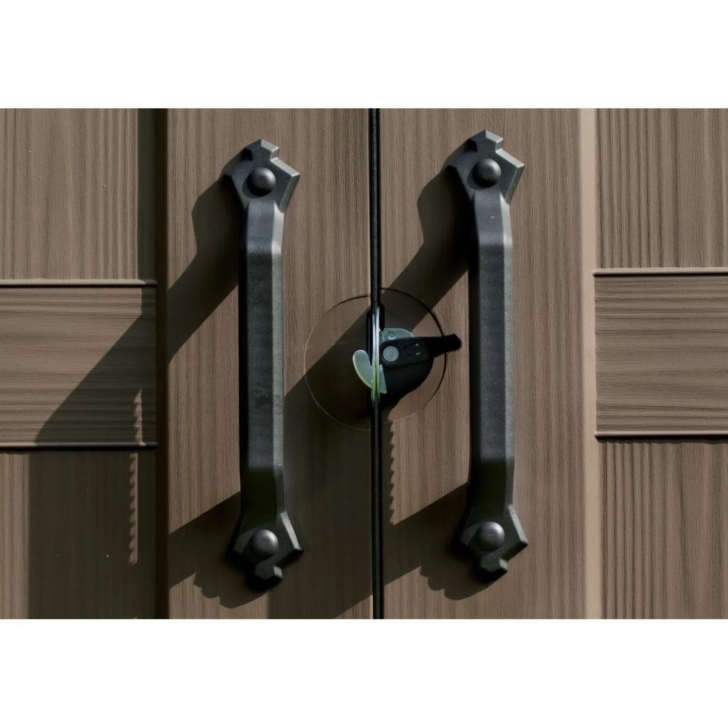Casetta da giardino in resina Keter Factor sp. 16 mm beige 8,1 m²