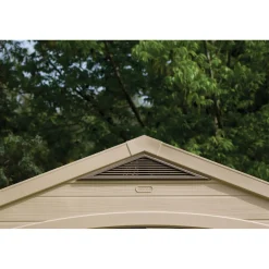Casetta da giardino in resina Keter Factor sp. 16 mm beige 8,1 m²