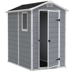 Casetta da giardino in resina Keter sp. 16 mm grigio 2,17 m²
