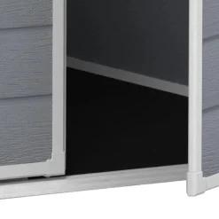 Casetta da giardino in resina Keter sp. 16 mm grigio 2,17 m²