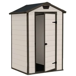 Casetta da giardino in resina Keter Manor sp. 16 mm beige 1,2 m²