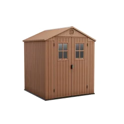 Casetta da giardino in resina Keter Darwin sp. 16 mm marrone 3,3 m²