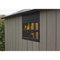 Casetta da giardino in resina Keter Oakland sp. 20 mm grigio 7,18 m²