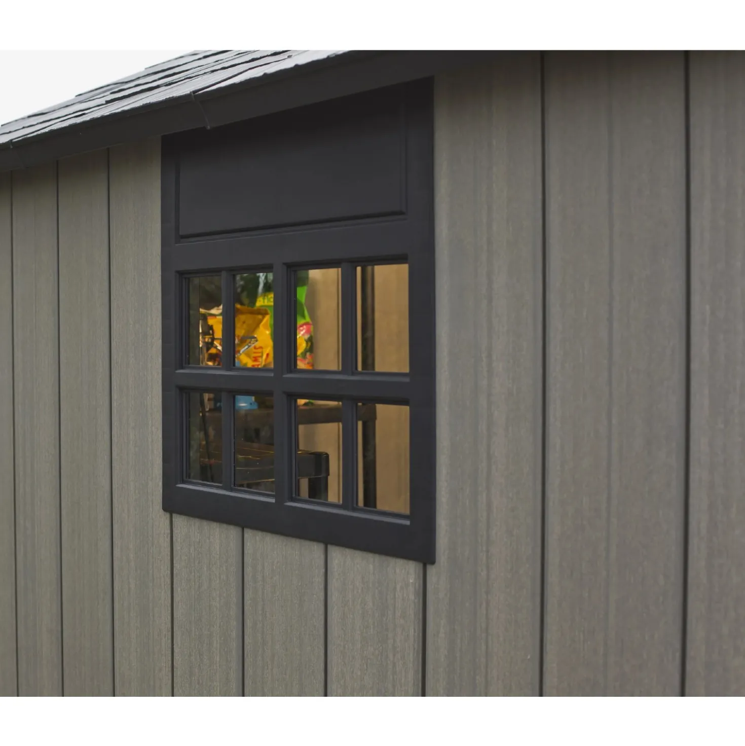 Casetta da giardino in resina Keter Oakland sp. 20 mm grigio 7,18 m²