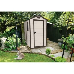 Casetta da giardino in resina Keter Manor beige 2,5 m²