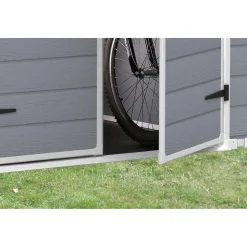 Casetta da giardino in resina Keter Manor sp. 16 mm grigio 4,4 m²