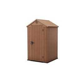 Casetta da giardino in resina Keter Darwin sp. 16 mm marrone 1,4 m²