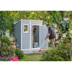 Casetta da giardino in resina Keter Manor sp. 16 mm antracite 1,8 m²